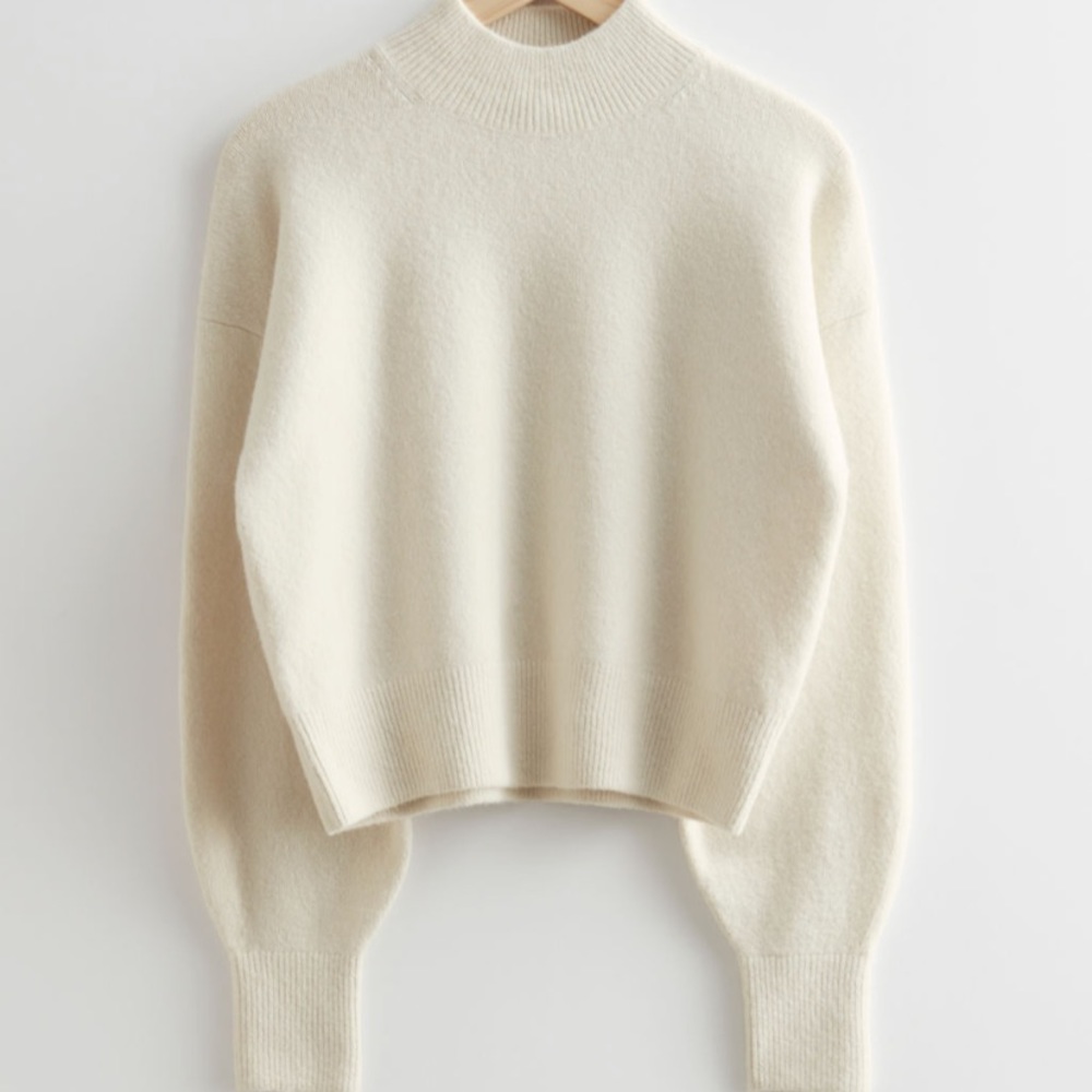 &other stories Mock Neck Sweater